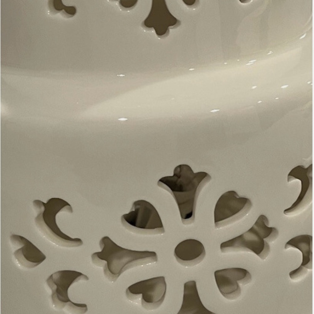 Ceramic Bird Cake Topper - White - Picture 4 of 7